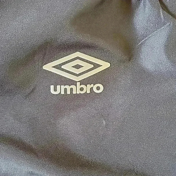 Umbro Youth Large Hooded Fleece Zip-Up Athletic Jacket‎ Unisex Black and Gray - Picture 4 of 11